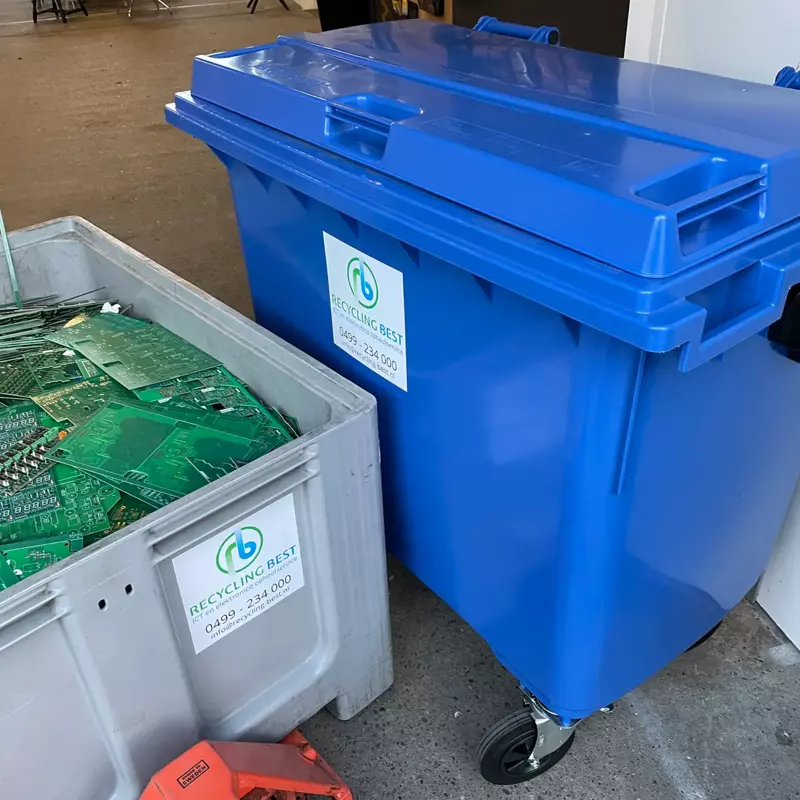 container voor ICT afval