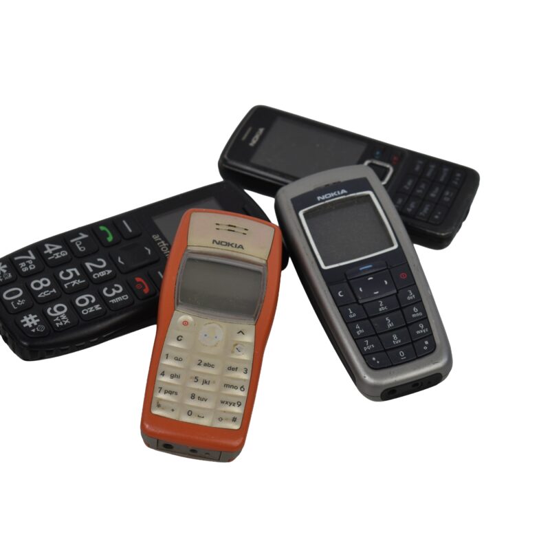 mobiele telefoon gsm met batterij